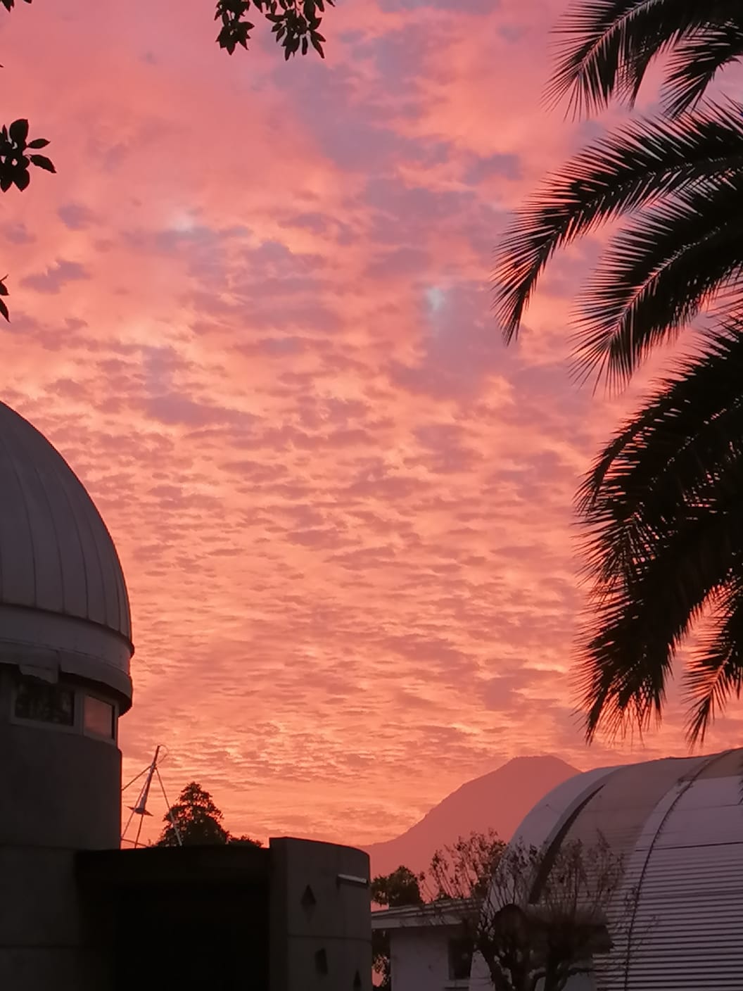 Sunset at Calán Observatory, Santiago