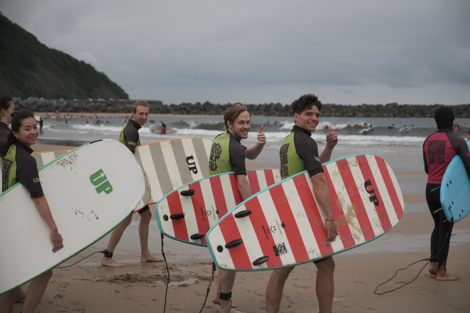 Surfing picture of San Sebastian, Spain